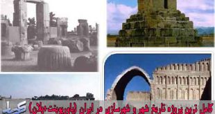 کامل ترین پروژه تاریخ شهر و شهرسازی در ایران (پاورپوینت+پلان)